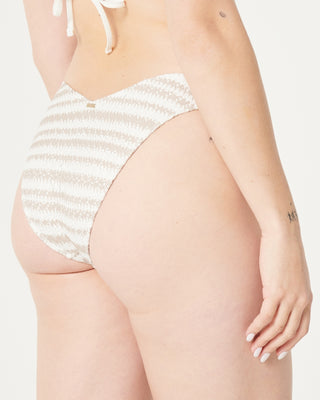 Boho-Inspired High-Cut Bikini Bottom