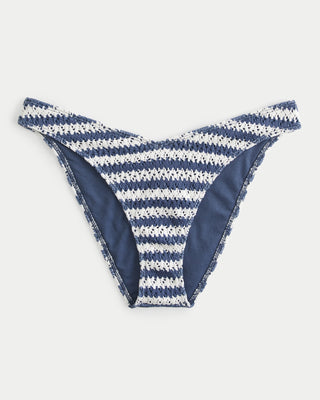 Boho-Inspired High-Cut Bikini Bottom