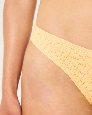 Boho-Inspired High-Cut Bikini Bottom