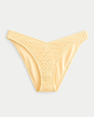 Boho-Inspired High-Cut Bikini Bottom