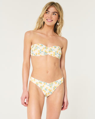 Boho-Inspired High-Cut Bikini Bottom
