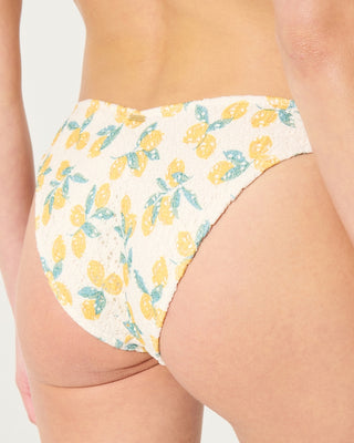 Boho-Inspired High-Cut Bikini Bottom